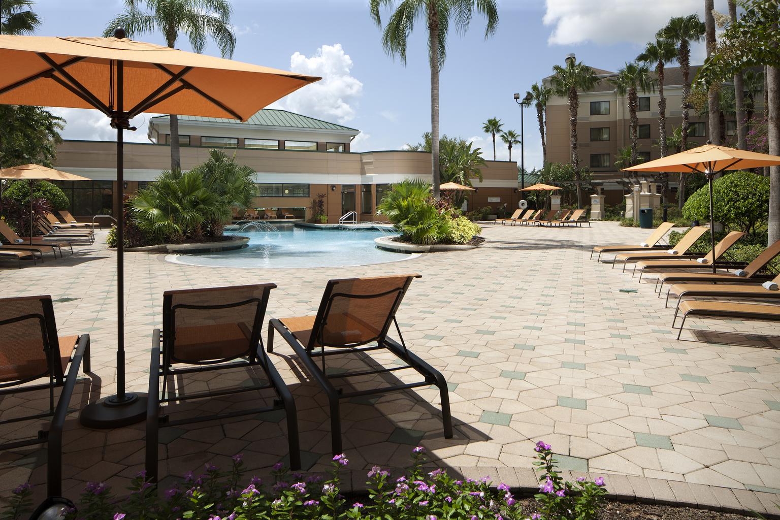 Courtyard By Marriott Orlando Lake Buena Vista In The Marriott Village Exterior foto