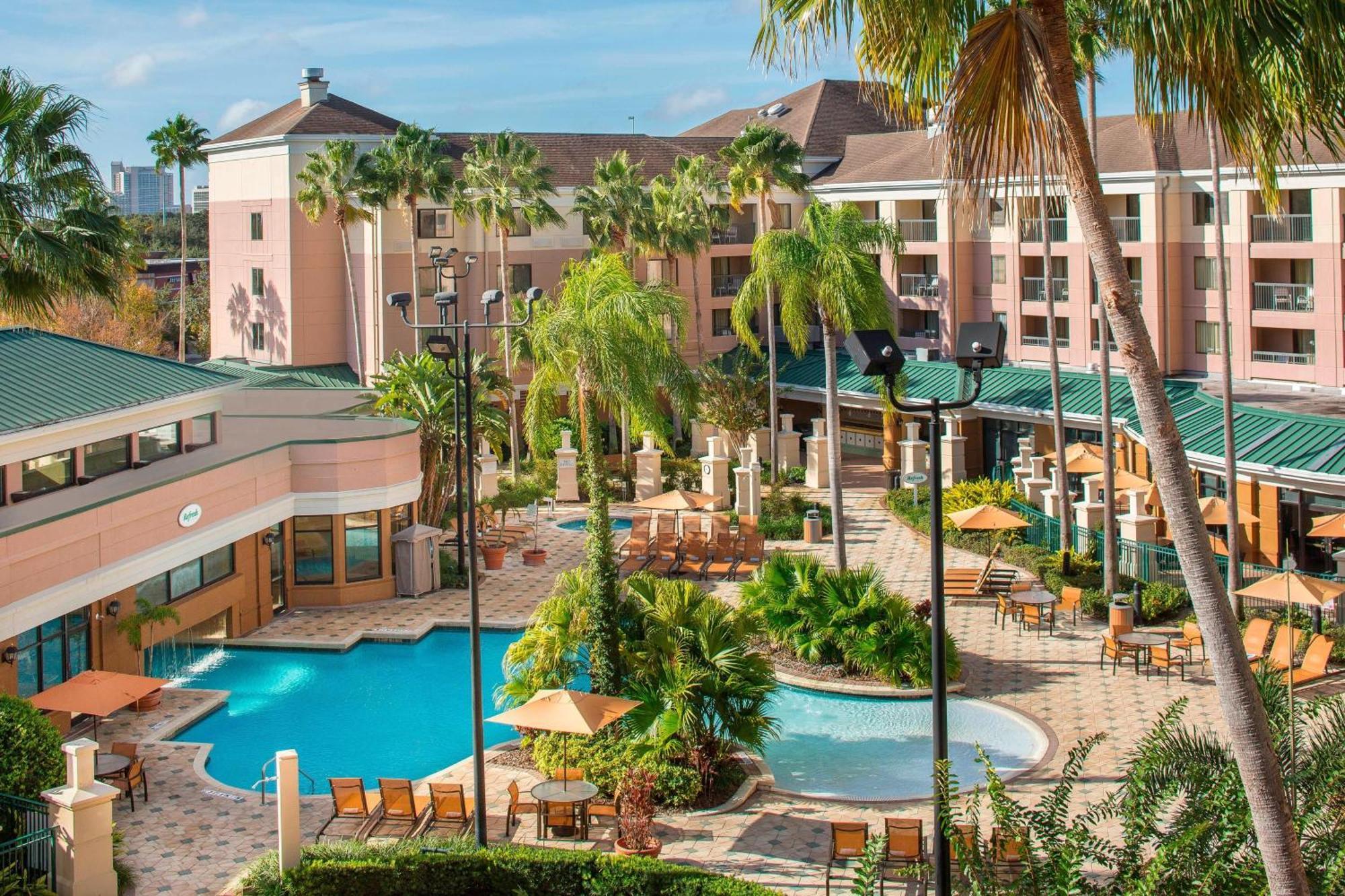 Courtyard By Marriott Orlando Lake Buena Vista In The Marriott Village Exterior foto